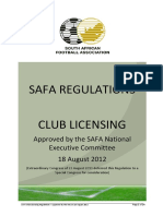 Club Licensing Approved18 Aug12