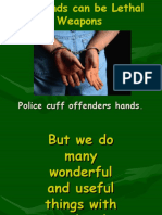 Police Cuff Offenders Hands