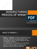 Manufacturing Process of Whisky: Presented By-Guru Sai Ram Atmuri