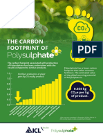 Carbon Footprint Poster - 2020