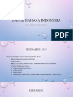 Bab III Bahasa Indonesia Ejaan