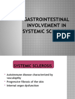 Gastointstinal Involvmnt in Systmic Sclosis-TGS PP WIL