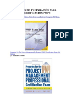 Libros de Preparacion para Certificacion PMP