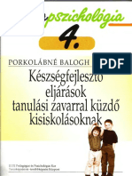 IP 4. Porkolábné Balogh K Készségfejlesztő Eljárások 1.1