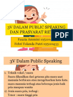 Tugas Public Speaking Kelompok 4 (Fauzia Dan Febriyolanda)