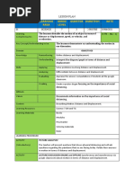 DLP No. Learning Area Grade Level Quarter Duration Date: Lesson Plan