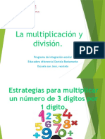 Multiplicación y División Educ. Daniela B