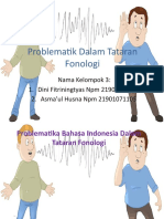 Problematik Dalam Tataran Fonologi