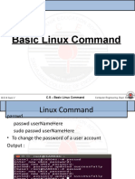 C.S - Basic Linux Command