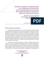 Puesta en Marcha de Un Plan de Intervencin Sobre Habilidades