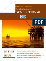 SPE Lagos Section 61 Newsletter Dec 2018