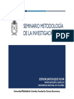 Duque 2016 Introduccion A La Investigación PRESENTACIÓN PPT CURSO