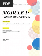 Course Orientation: Study Notebook