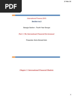 International Finance 2019 Section No.3