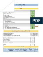 My 2 Way Slab Excel