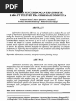 Download Analisis Pengembangan ERP pada PT Televisi by Ferry Irawan SN51299025 doc pdf
