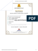 Bera Enterprise: Certificate of Trust