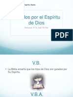 Guiados Por El Espíritu de Dios