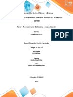 Tarea 1 - Reconocimiento - Definición y Conceptualización