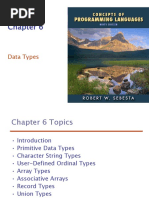 Data Types: ISBN 0-321-49362-1