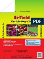 Hi - Yield Fast Acting Lime Label 2020