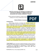 Corossacz, Valeria. Abusos Sexuais No Emprego Doméstico No Rio de Janeiro