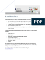 Excel Interface: Ftsalgotrading - XLSM