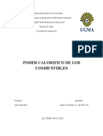 Poder Calorifico de Los Combustibles