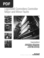 Logix5000 Controllers Major and Minor Faults Programming Manual