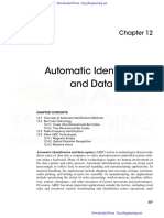 Automatic Identification and Data Capture - Automation - CIM - Groover