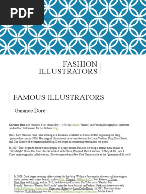 Famous fashion illustrators