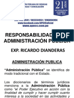 1 RESPONSABILIDAD DE LA ADMINISTRACION PUBLICA - Exp. Ricardo Dianderas