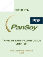 Encuesta satisfacción clientes empresa