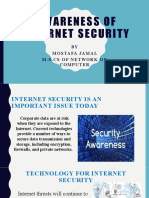 Awareness of Internet Security