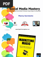 Social Media Mastery: Manny Sarmiento