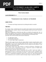 Lab 03 Transmission Line Analysis On Simulink 14032021 102443am