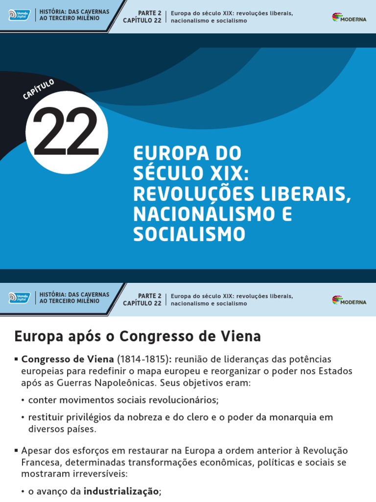 Revoluções Liberais na Europa do Século XIX | PDF | Socialismo | Prússia