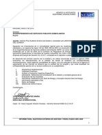 Informe Final Auditoria Externa de Gestiã N y Resultados Aã o 2009 ...