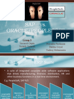 SAP vs. Oracle/Peoplesoft