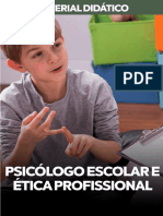 Ética psicológica e funções do psicólogo escolar