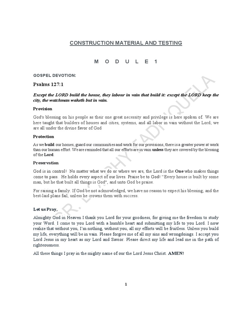 Construction Materials Testing Overview | PDF | Deformation ...