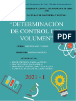 TALLER - Volumen de Control