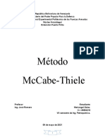 Metodo de Mccabe-thiele
