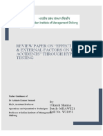 Review Paper On Effect of Different Factors On Traffic Related Accidents