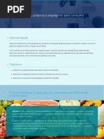 Alimentos Próprios e Impróprios para Consumo