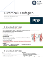 Diverticulii Esofagieni