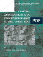118170712 Stability Analysis and Modelling of Underground Excavations in Fractured Rocks