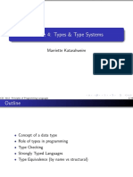 Types & Type Systems Lecture