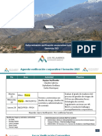 Reforzamiento Verificación Corporativa Empresas y Áreas de CHACAY