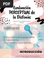 Escala GRBAS de Disfonía | PDF